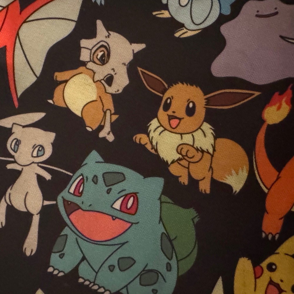 Thermos Pokemon Insulated Lunch Box All Over Print Pikachu Eevee Mewtwo Soft Bag